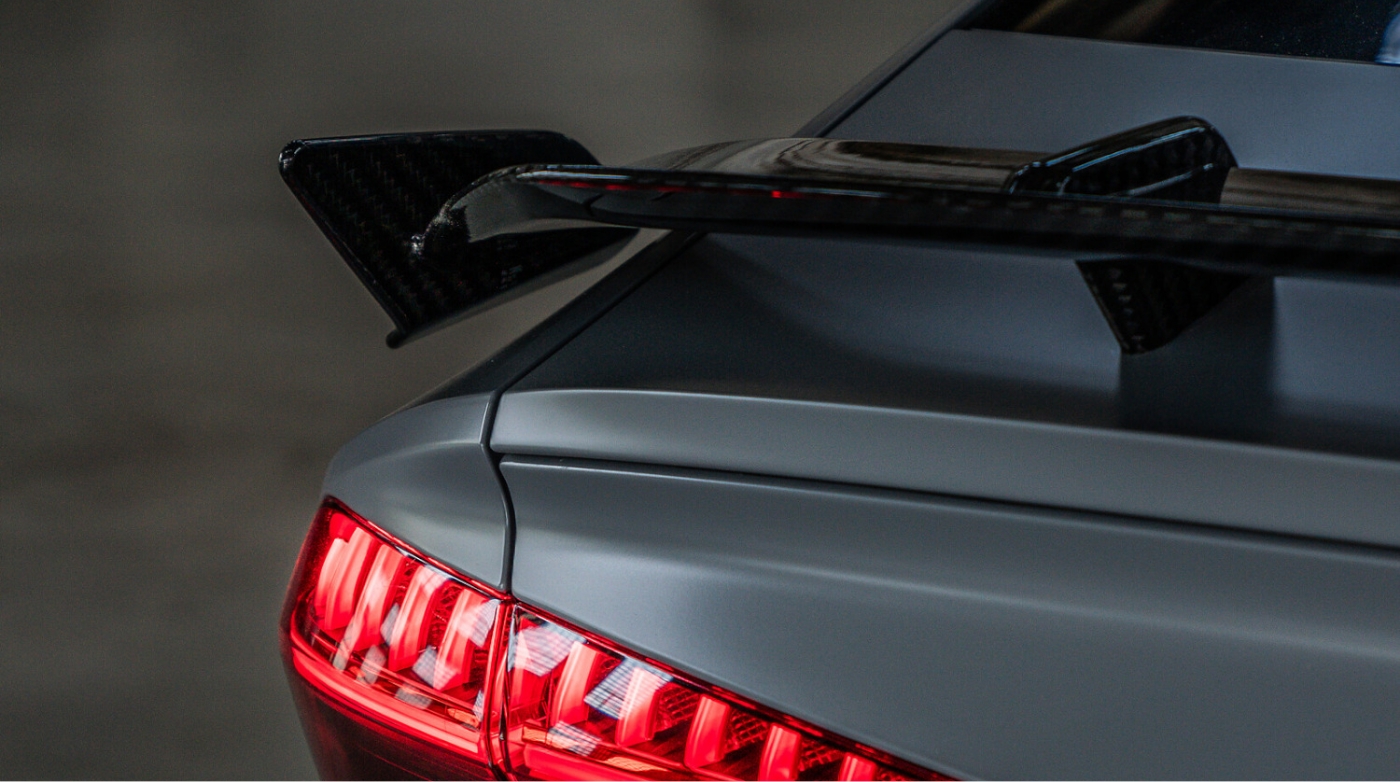 abt-services-aerodynamics ABT aerodynamic rear wing and sport rear styling