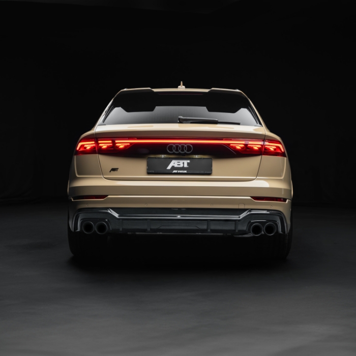 abt-services-gallery-rear Rear view of gold ABT-tuned Audi SUV